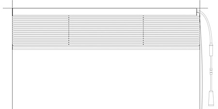 Brytbeslag med kortad överlist - 10mm